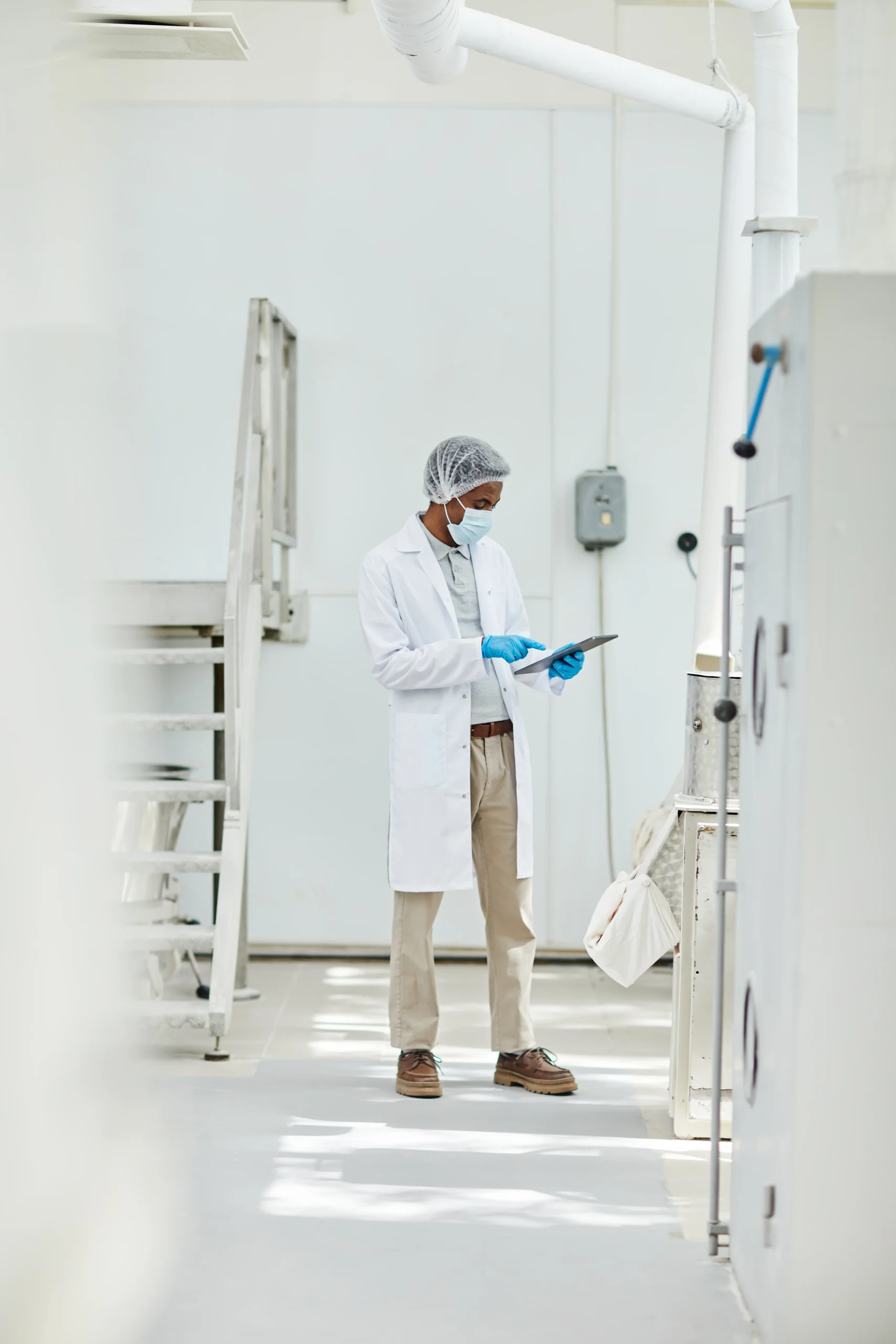 SAV en salle blanche et salle grise agroalimentaire